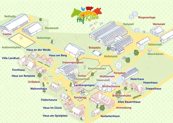 Hof Koehne - Haus Am Reitplatz 3er Vakantiehuis *